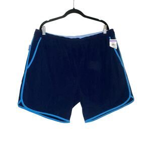 NEW Bonobos Stargazer Curved Hem 7 Inch Inseam Blue Swim Trunks XLARGE